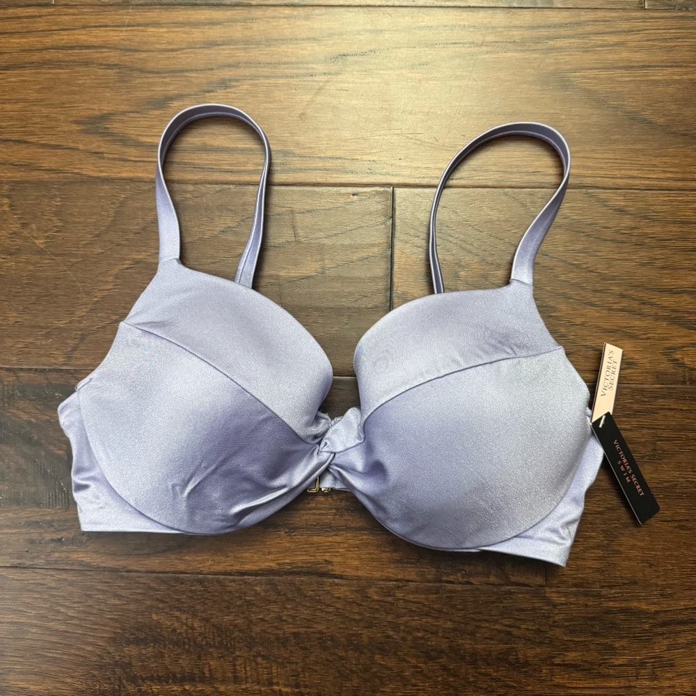 Victoria’s Secret (NWT) lavender silky swimsuit bikini top